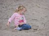 on the beach...