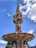 doulton fountain - detail