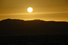sunset over mountain