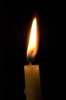 candle in the dark