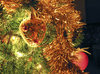 Antique Ornament and Garland
