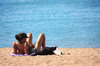 Txt on the beach
