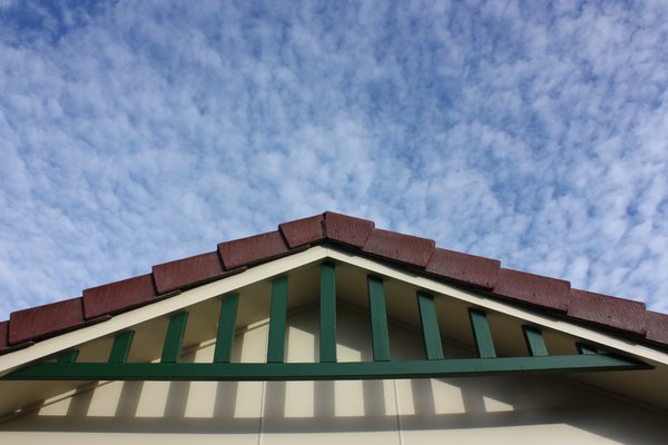 house roof line