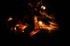 open fire