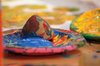 colorful kid`s painting