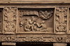 Baroque relief in wood