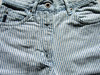 striped jeans