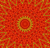 red butterfly burst