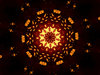 sunburst in the dark
