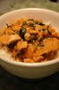 Thai red curry chicken