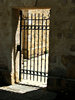 behind iron gates