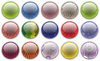 glass button set
