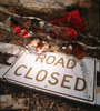 road closed