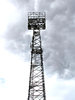 light tower - darkening sky