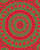 poinsettia mandala lace
