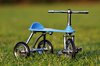 Tricycle on the grass