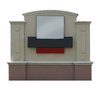 3 panel monument, 2 tone