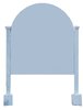 Rounded top, 2 post sign