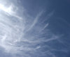 wispy clouds