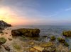 Coast, cliff and sea - HDR
