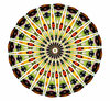 coral colour wheel