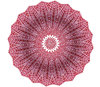 red mesh mandala