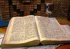 Bible and cup