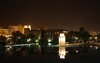 The lighthouse at night