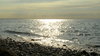 Glittering water