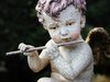 Angel with flute