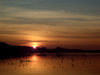 sunset in aegea