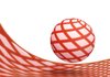 Striped ball