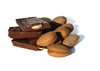 chocolate with almonds
