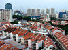rows of rooftops