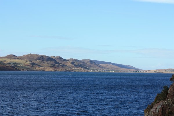Highland coast: View of the Scottish coast