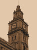 sepia historic city architectu
