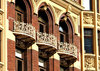 architectural contrasts