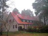 countrystyle homes in the mist