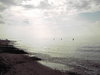 sunbeams at the sea