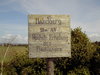 wooden sign
