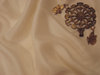 silk texture metal ornaments