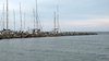 Boats in harbor