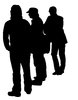 Men chatting