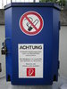 Don't smoke or detonate