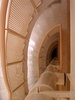 down the staircase