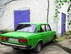 green and violet