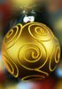 Gold bauble