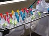 drying white laundry