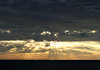 dark ocean skies