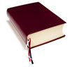 Blank book template